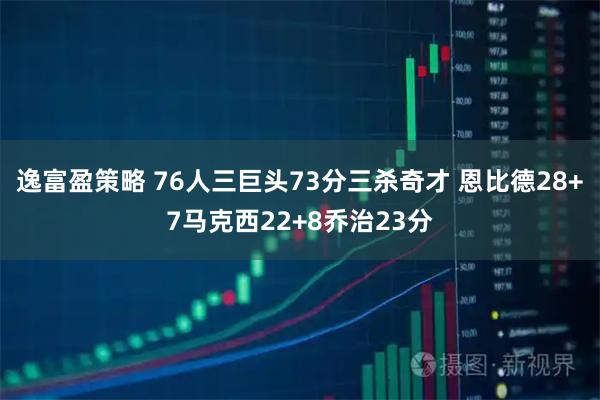 逸富盈策略 76人三巨头73分三杀奇才 恩比德28+7马克西22+8乔治23分